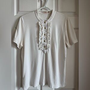 Tory Burch Women’s Ruffled Top